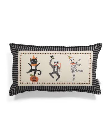 14x24in Retro Freddy Crosstitch Pillow | TJ Maxx