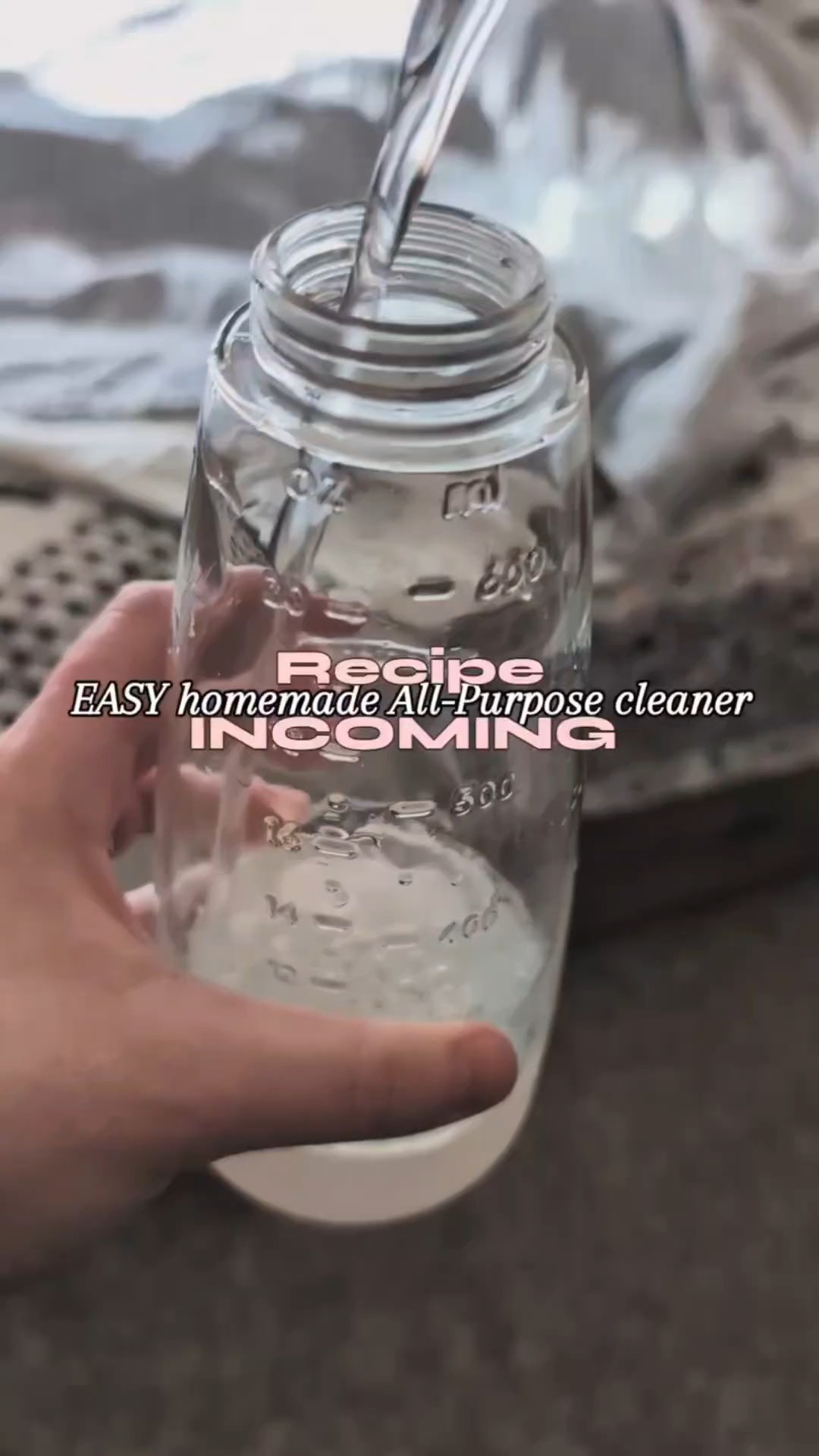 Glass spray bottle for non-toxic cleaning ✨Perfect for DIY cleaners, essential oil blends, room sprays, and everyday use. A simple, reusable swap for a cleaner home!

#LTKmorningroutine #LTKHome #LTKmomlife