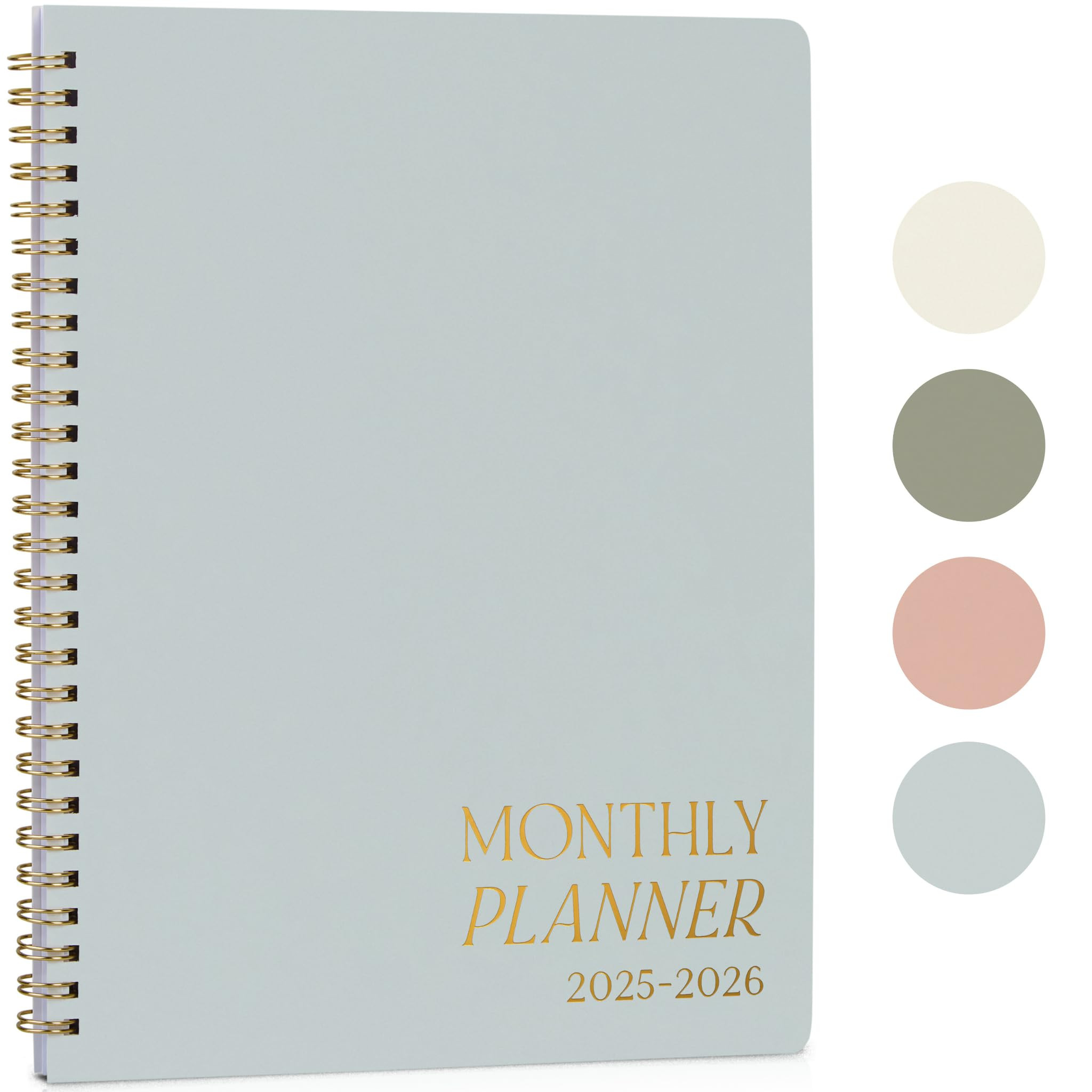 Beautiful 2025-2026 Monthly Planner and Calendar Book - To Do List Notebook That Easily Organizes... | Amazon (US)