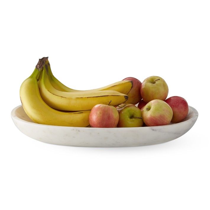 Marble Oval Fruit Bowl | Williams-Sonoma