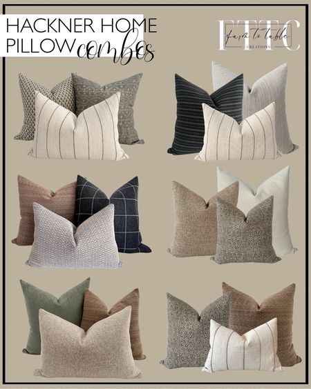 🚨Pillow Cover SALE. Follow @farmtotablecreations on Instagram for more inspiration.

Hacker Home is having a 15% off sale. Use code STYLE15 for 15% off orders $199+  

Antique Charcoal Pillow Cover Set. Eco Pillow Cover Set. Keeping it Interesting Pillow Cover Set. Serene Pillow Cover Set. Tres Hermosa Pillow Cover Set. Warm & Mellow Pillow Cover Set. 


#LTKHome #LTKStyleTip #LTKSaleAlert