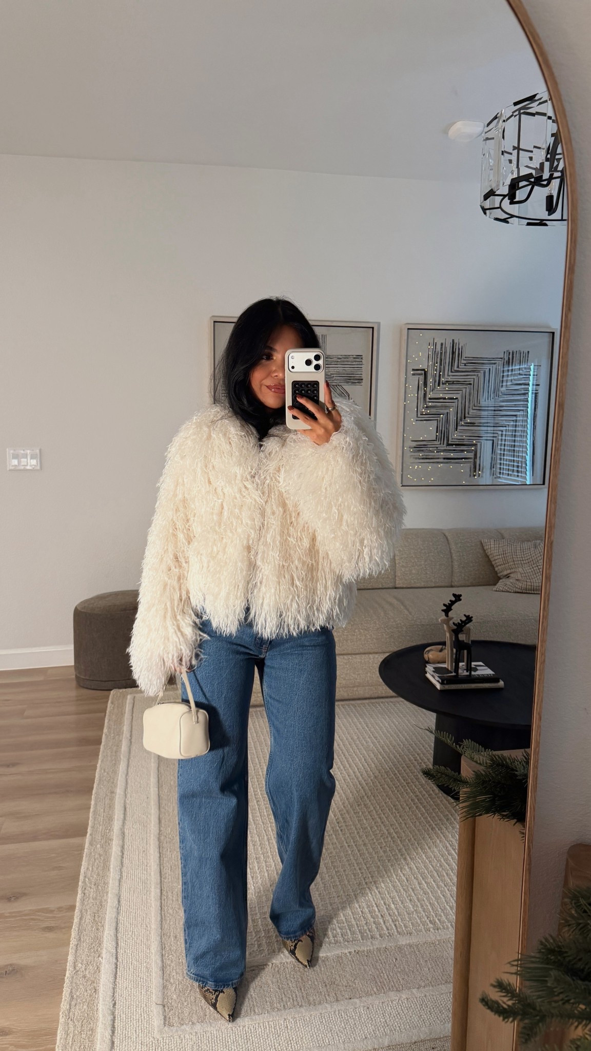 The best deal on this faux fur coat lol & still in stock!

Ivory shaggy jacket