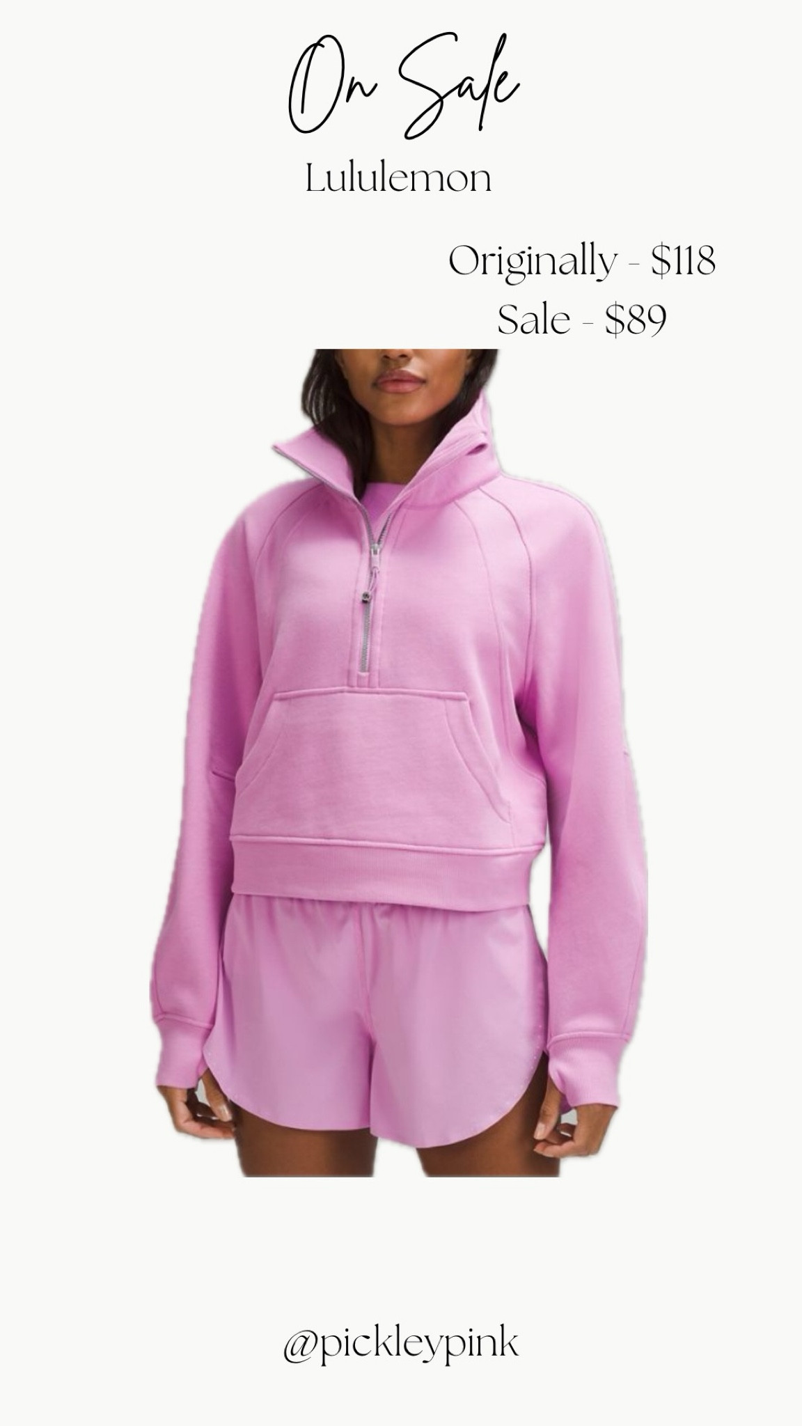 Lululemon, Lululemon quart zip on sale, Lululemon on sale, on sale lululemon, valentines gift idea, valentines for her, gifts for her, pink sweatshirt, pink lululemon

#LTKGiftGuide #LTKfindsunder100 #LTKstyletip