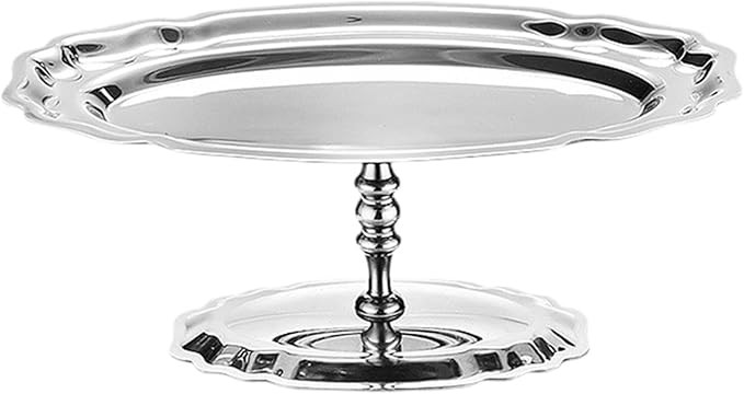 Dessert Cup Bowl Ice Cream Plate Stainless Steel Footed Fruit Serving Tray Oval Ice Cream Cup for... | Amazon (US)