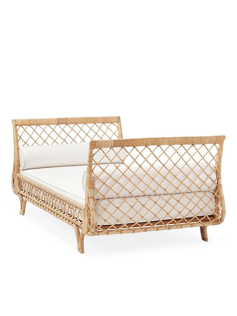 Avalon Rattan Daybed | Serena and Lily