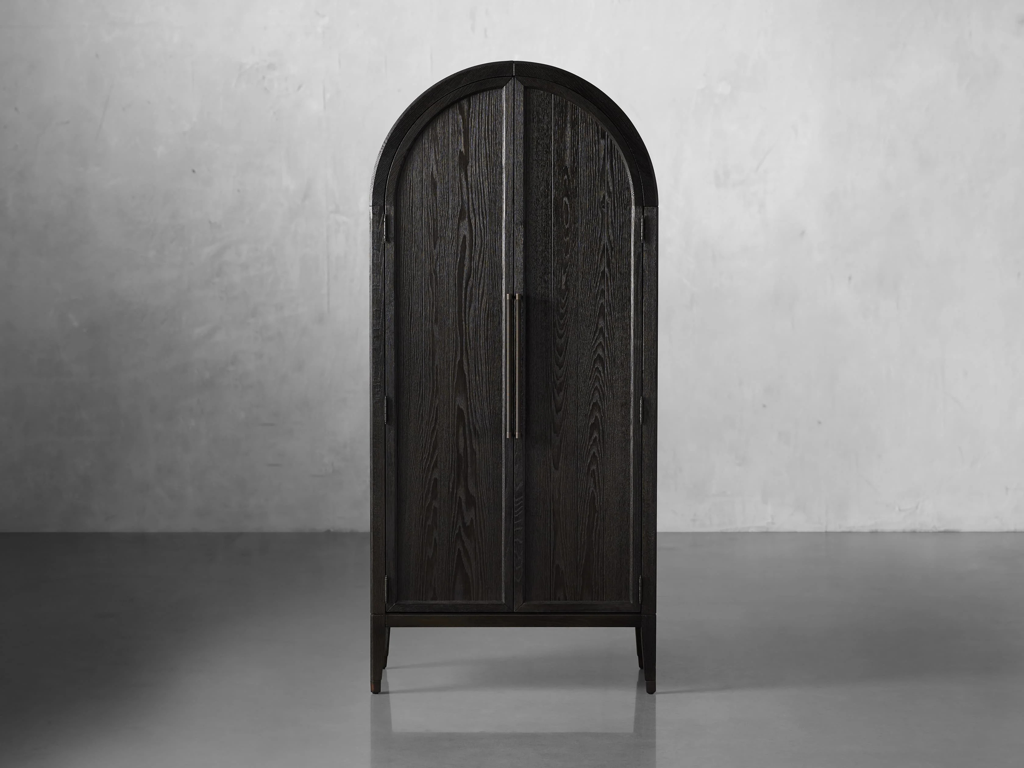 Hattie Cabinet in Ebony | Arhaus
