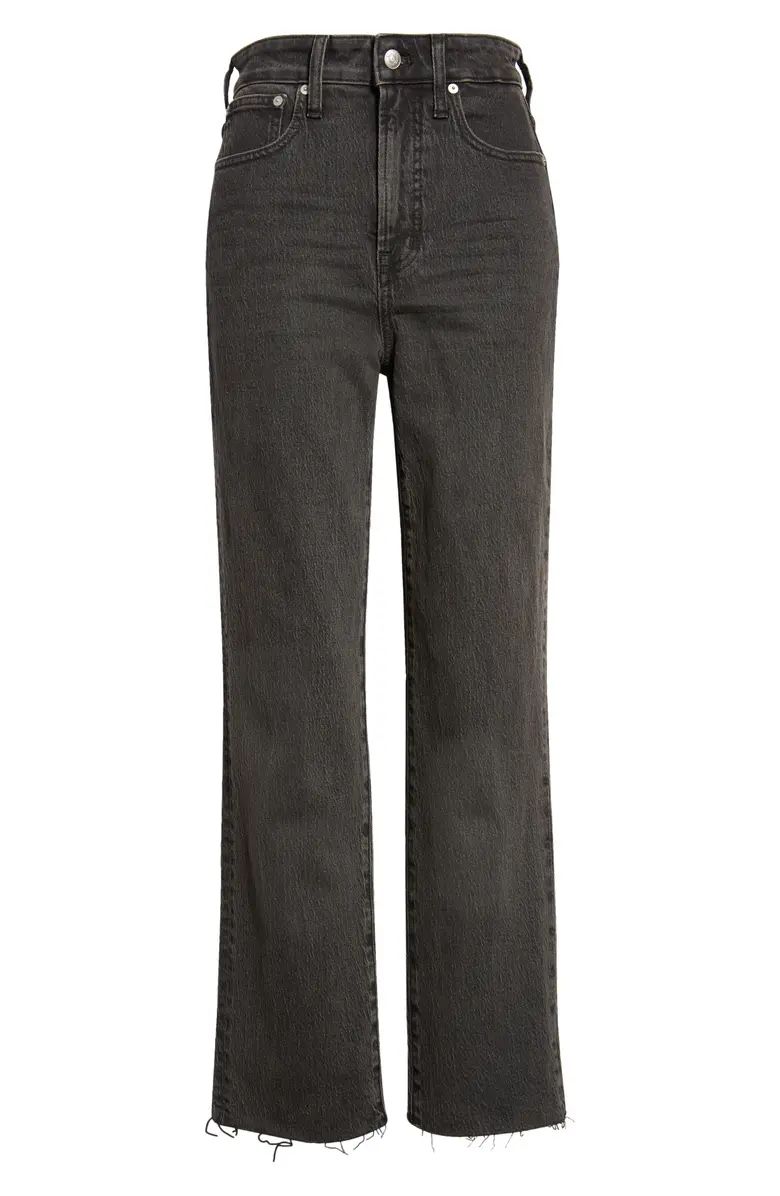 Madewell The Curvy Perfect Vintage Straight Jeans | Nordstrom | Nordstrom