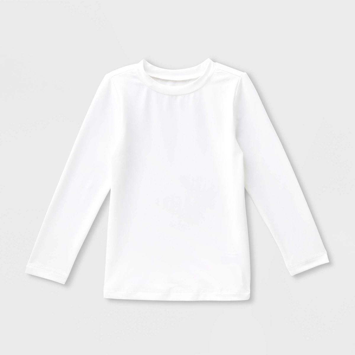 Toddler Long Sleeve Rash Guard Top - Cat & Jack™ White 3T | Target