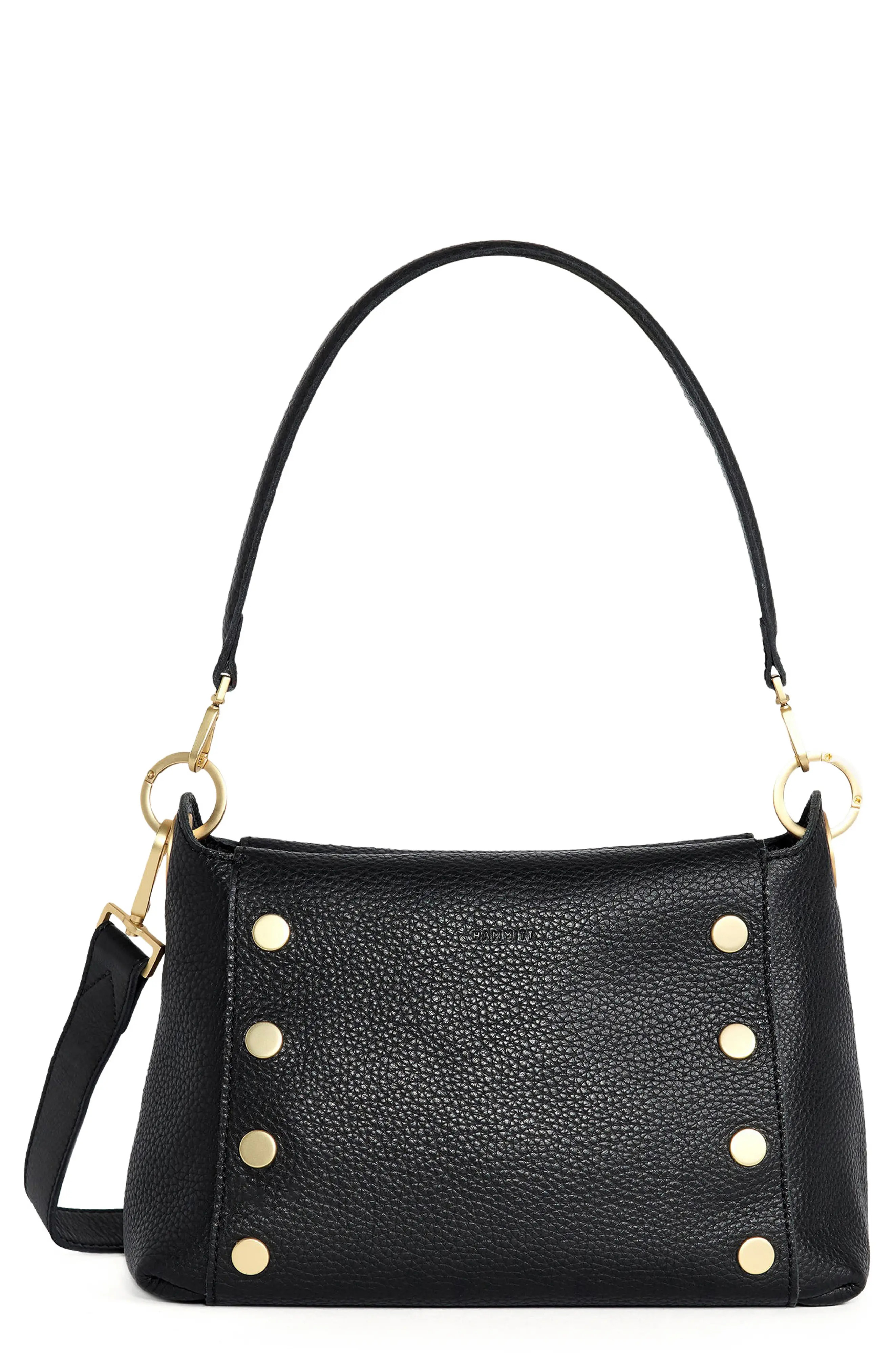 HAMMITT Bryant Medium Shoulder Bag in Calla Lily White/Brushed Gold at Nordstrom | Nordstrom