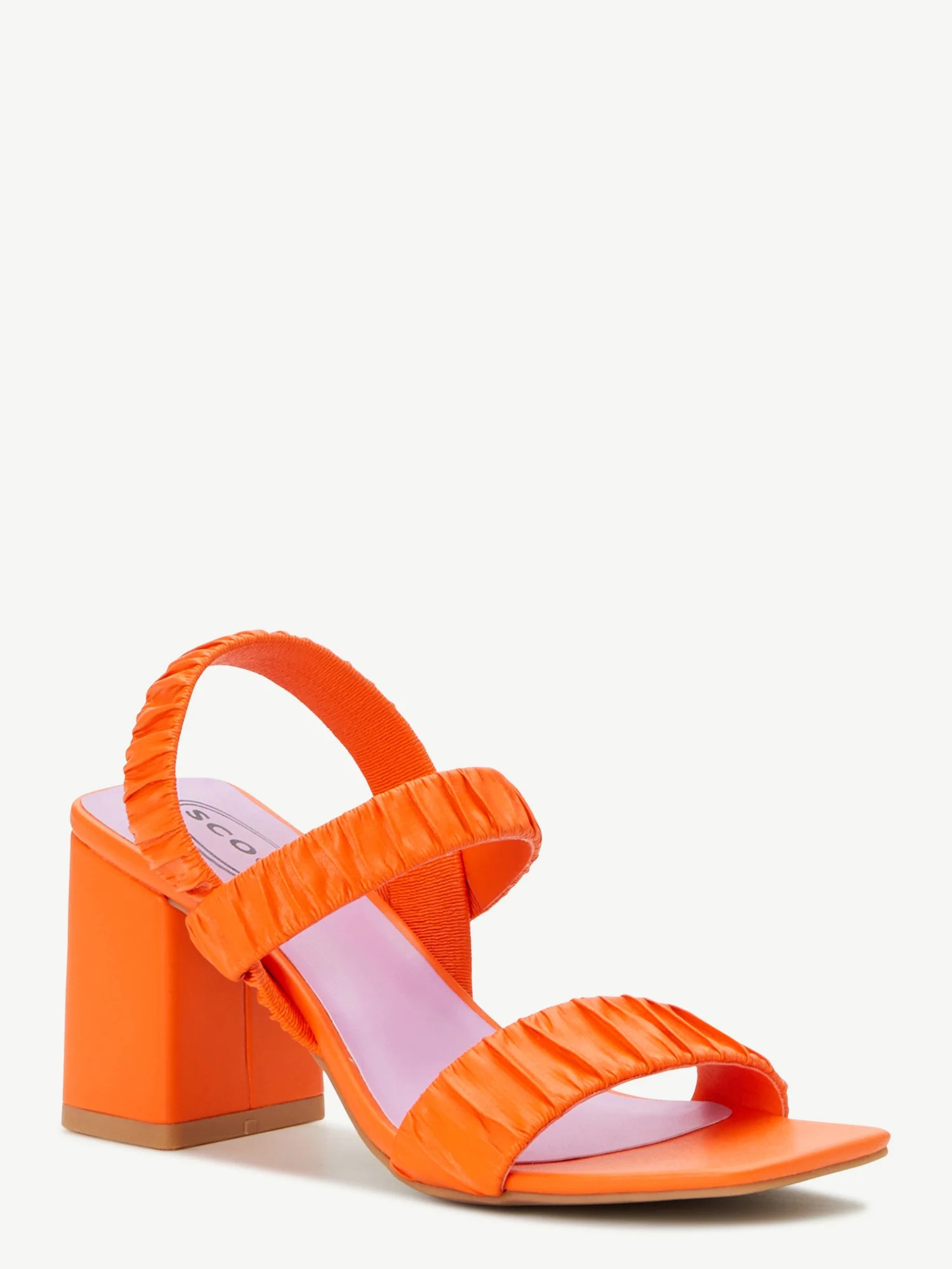Scoop Women’s Block Heel Sandals - Walmart.com | Walmart (US)