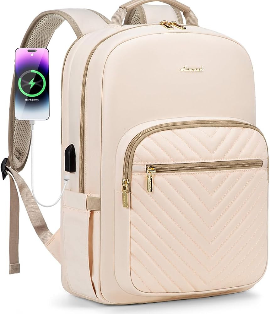 LOVEVOOK Laptop Backpack for Women 17.3 inch,Cute Womens Travel Backpack Purse,Professional Lapto... | Amazon (US)