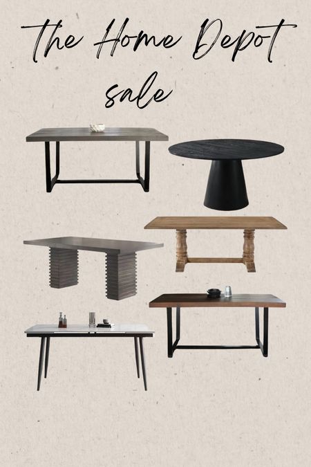 The Home Depot table sale!

#LTKhome #LTKsalealert #LTKstyletip
