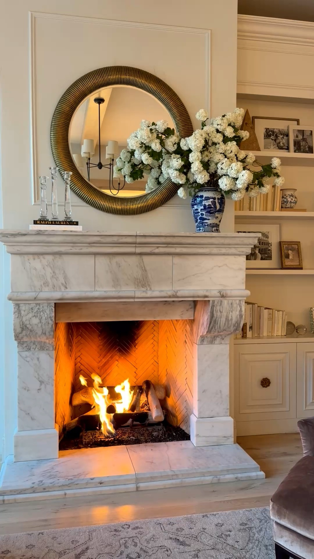Love my cozy fireplace! 

#LTKHome #LTKdayinmylife #LTKSeasonal