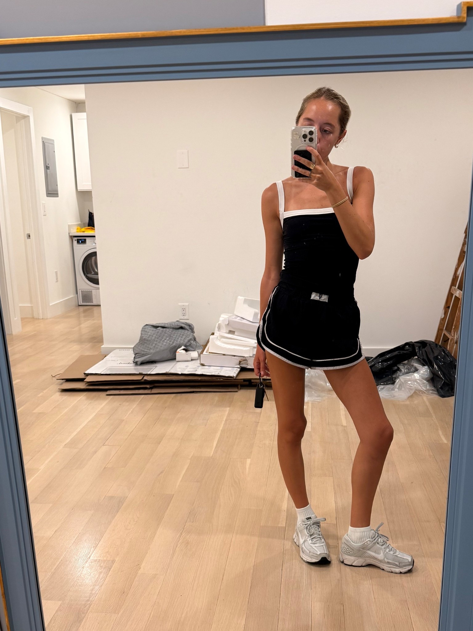 Top: XS
Bottom: XS 

 #LTKActive #LTKFindsUnder50 #LTKStyleTip