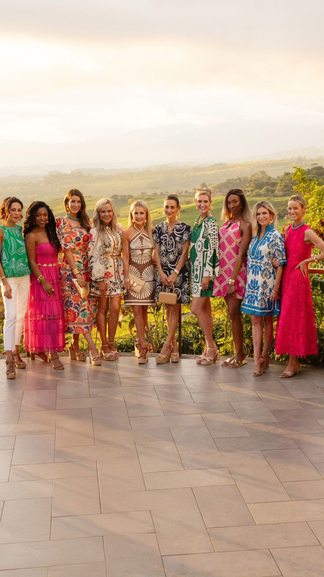 Golden hour with the girls and a view like this. Colorful resort dresses, bold prints, and chic sandals made for a tropical getaway, sunset photos, and celebrating in style. Vacation outfits that feel as fun as the trip itself.

#LTKootd #LTKTravel