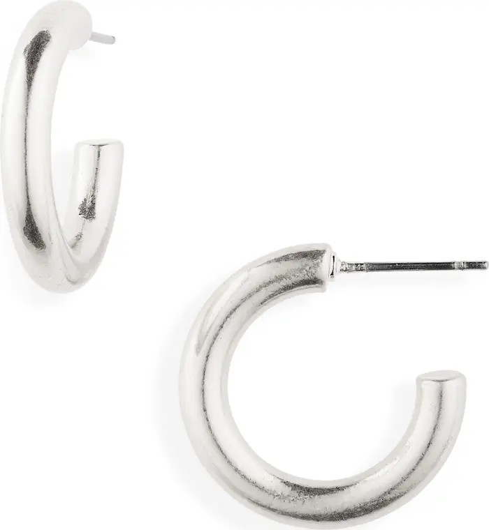 Small Chunky Hoop EarringsMADEWELL | Nordstrom