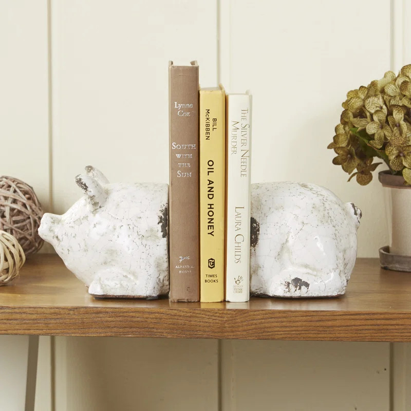 Spotted Pig Bookends | Wayfair North America