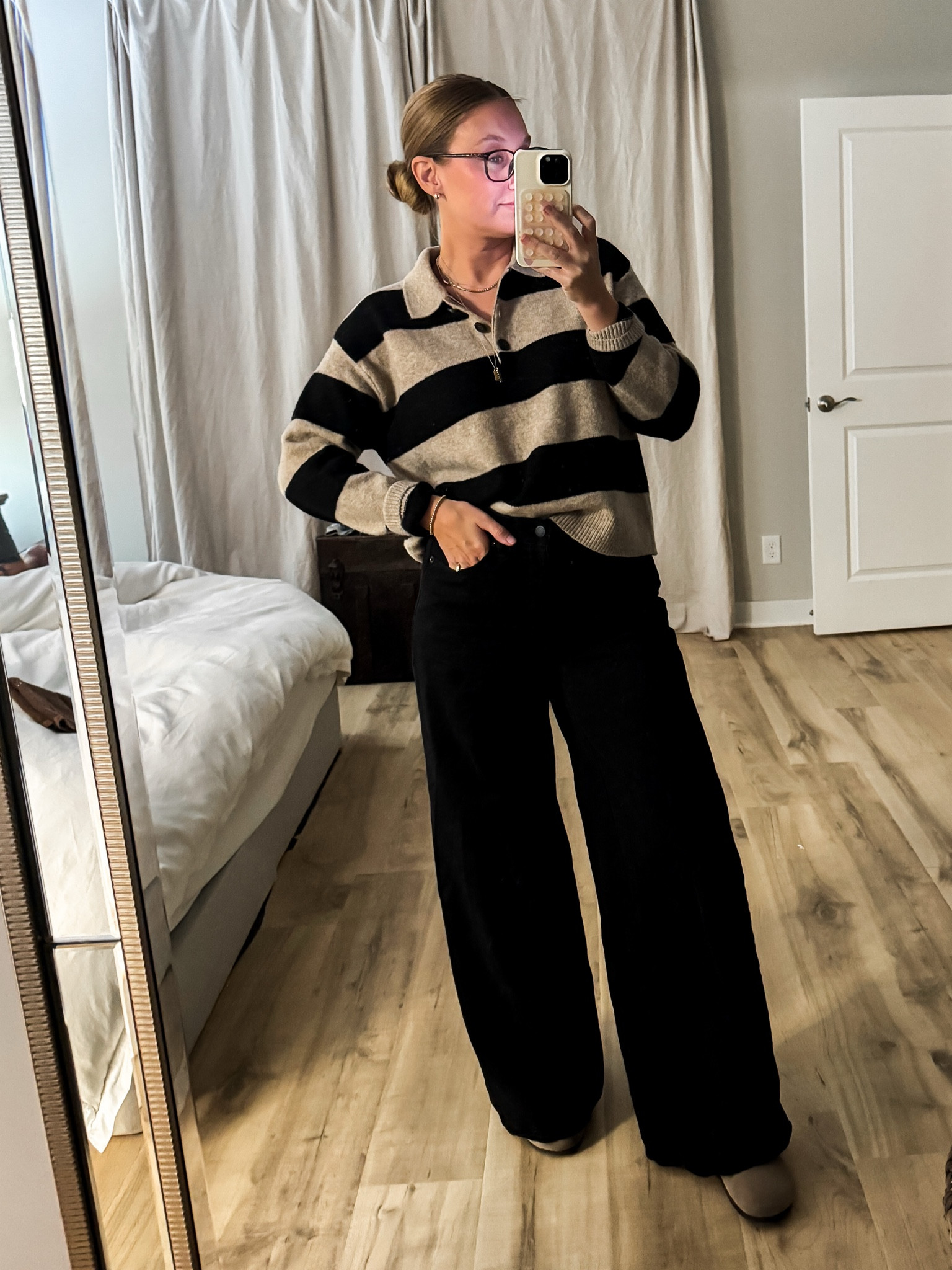 One of my favorite fall/winter fits. 

Wearing a L in the top and 6 in the jeans. All on sale! 

#LTKCyberWeek #LTKSaleAlert #LTKStyleTip