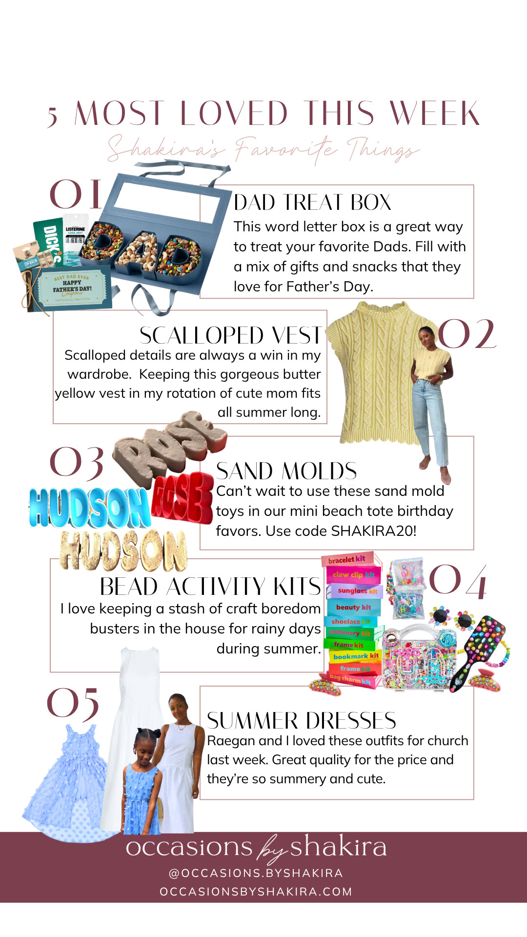 Your 5 Most Loved Items from Instagram this week.

#LTKootd #LTKKids #LTKMens