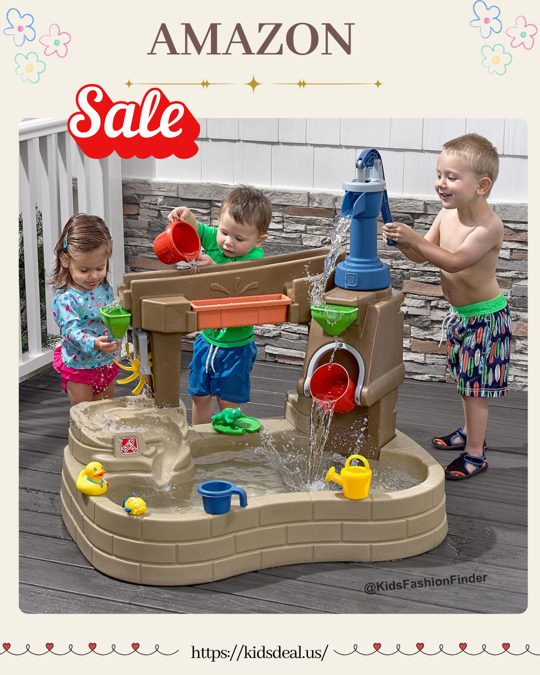 💦☀️ Step2 Pump & Splash Water Table = Backyard FAVORITE!

Splash, pour & explore all day long 🌈
✔️ Built-in seats + non-slip bottom 🪸
✔️ Holds up to 11 gallons 💧
✔️ Includes 10 accessories for endless fun 🎉
✔️ Great for multiple kids — play + share together 👶👧

Boosts creativity, sensory play & early STEM skills 🙌
Easy to assemble + clean = parent win!

#Step2 #WaterTable #SummerFun #ToddlerActivities #OutdoorPlay #SensoryPlay #BackyardFun #KidsToys #STEMPlay #MomFinds #AmazonFinds #Playtime 💦💛 

 

#LTKSaleAlert #LTKBaby #LTKKids