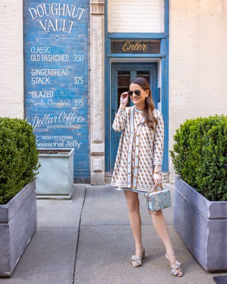 Love this spring dress and matching cardigan set for work to weekend. 

#LTKSeasonal #LTKworkwear #LTKstyletip