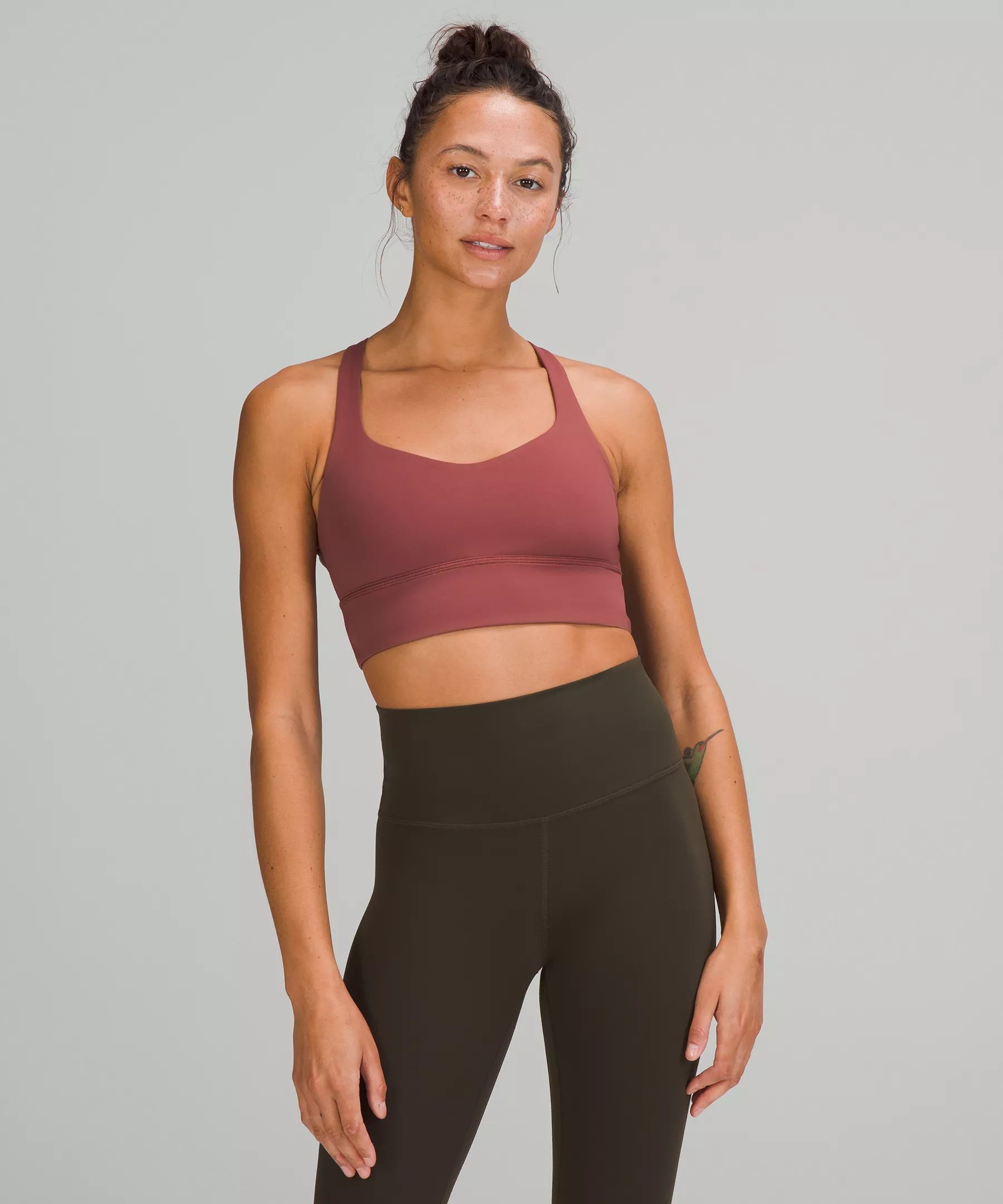 Free to Be Longline Bra - Wild Light Support, A/B Cup | Lululemon (US)