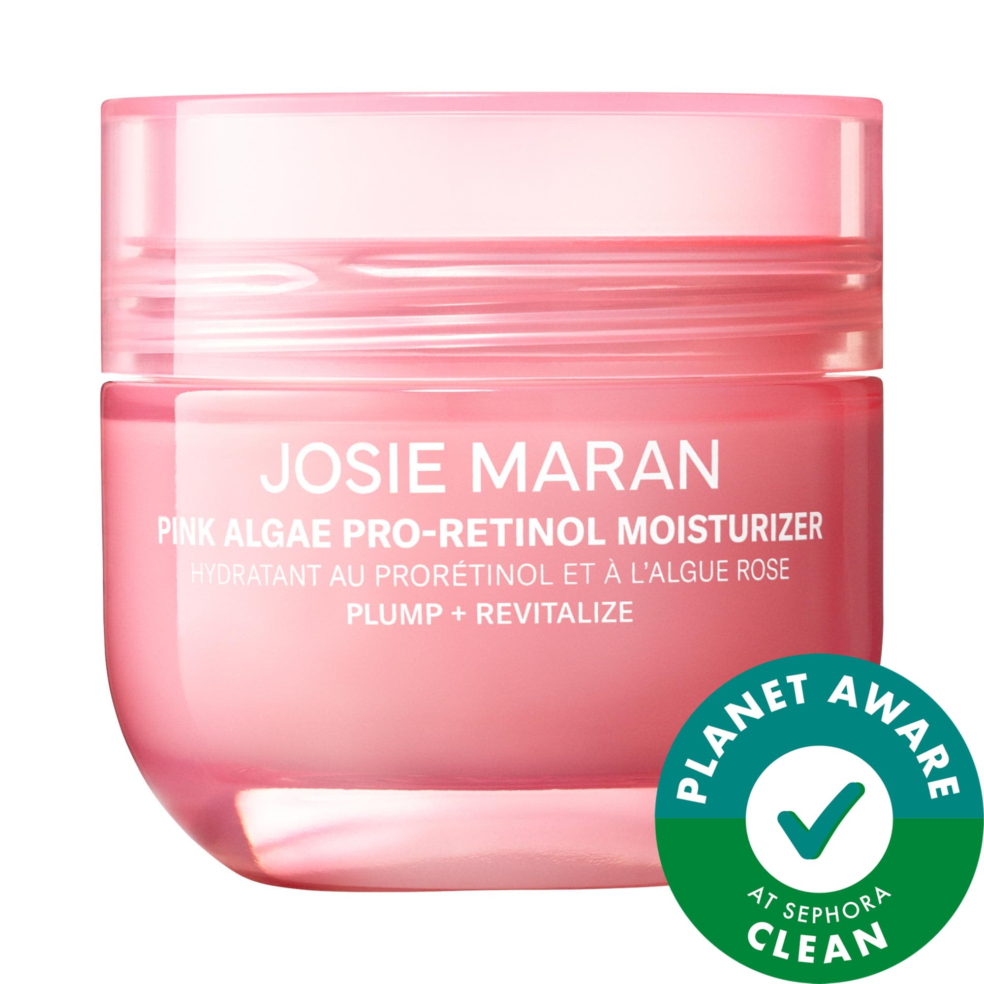 Josie Maran Pink Algae Pro-Retinol Anti-Aging Moisturizer 1.7 oz / 50 mL | Sephora (US)