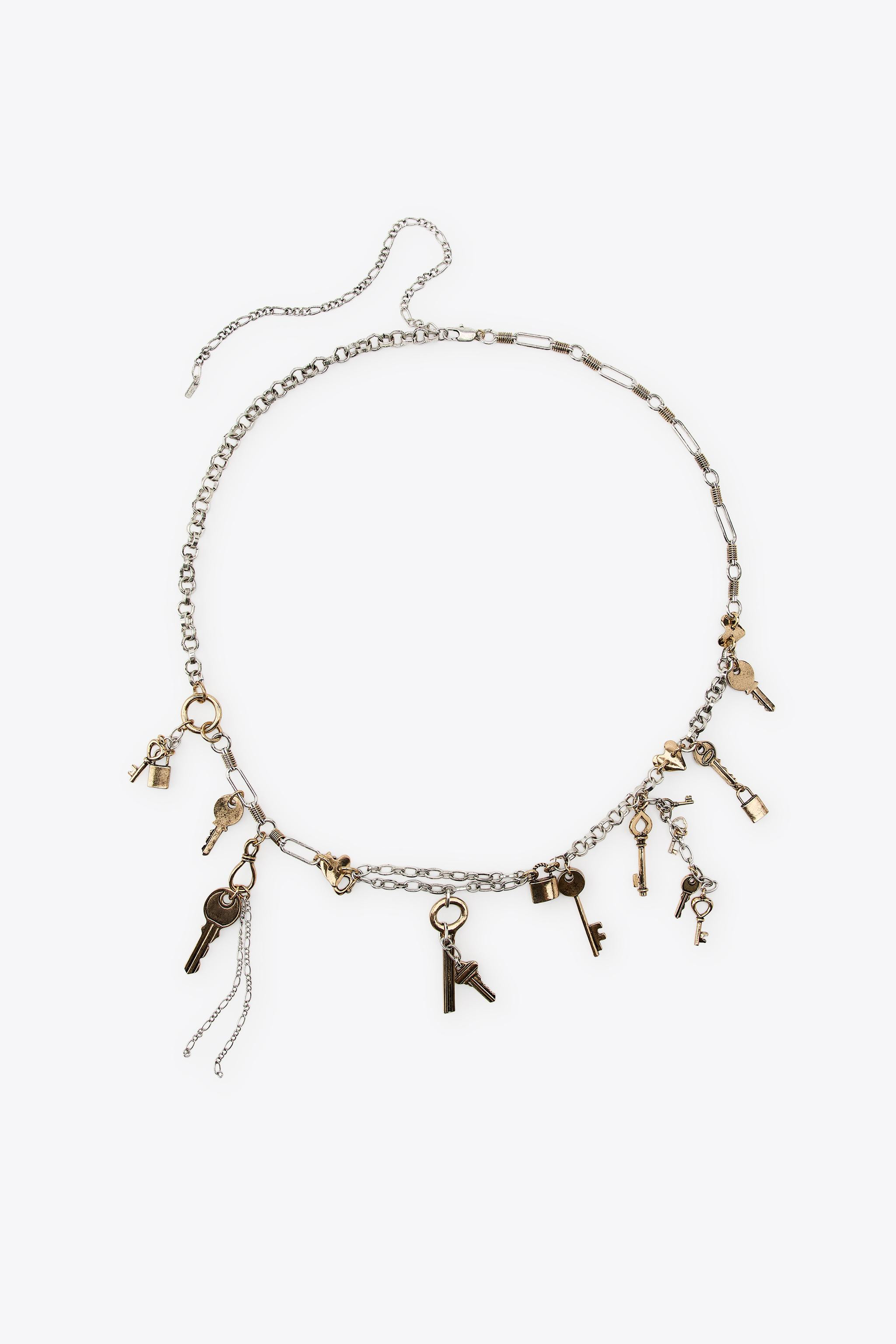 COMBINED METAL KEY BELT | Zara US
