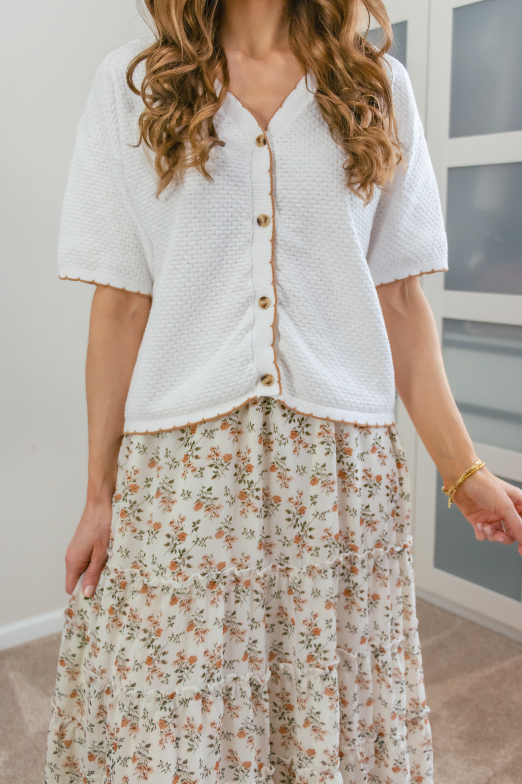 Check out this comfy yet stylish top! Pair it with my fave floral skirt for the perfect spring look! I'm in a size medium in the top and a size small in the skirt. Find this skirt and more on my storefront!
 

 #LTKootd #LTKSeasonal #LTKOver40