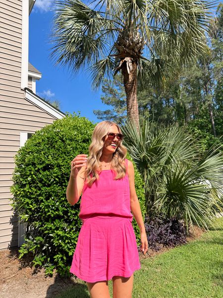 This Amazon outfit comes as a set and is very affordable. I love its quality—you can easily dress it up or down! I'm wearing a size medium.

Spring Outfit
Memorial Day Outfit
Summer Outfit
Travel Outfit
Moreewithmo

#LTKParties #LTKWorkwear #LTKSeasonal