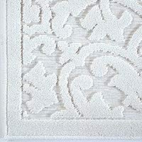 Orian Rugs Boucle Collection 397062 Indoor/Outdoor High-Low Biscay Runner Rug, 1'11" x 7'6", Natu... | Amazon (US)