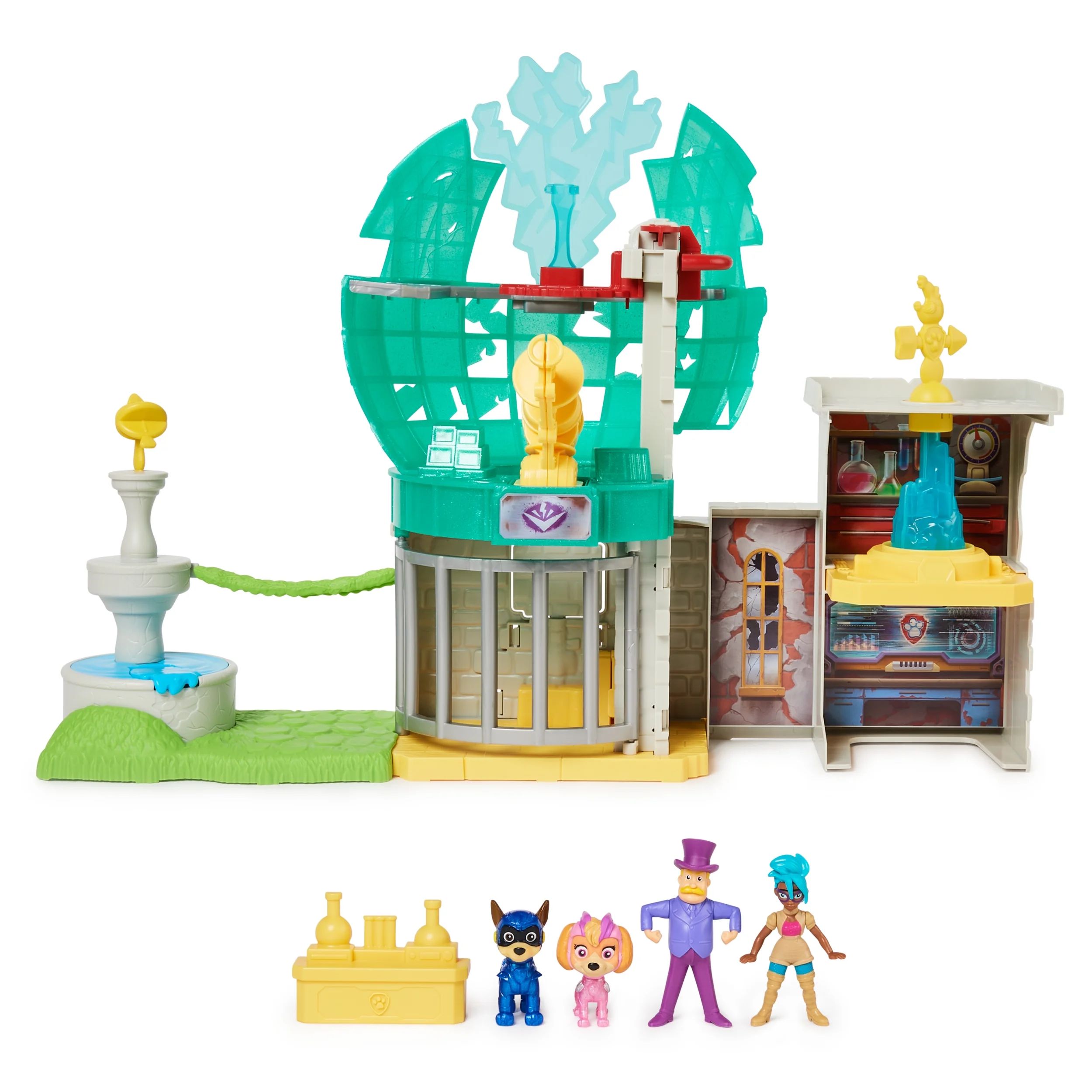 PAW Patrol: The Mighty Movie, Observatory Playset with 3 Action Figures for Kids Ages 3+ - Walmar... | Walmart (US)