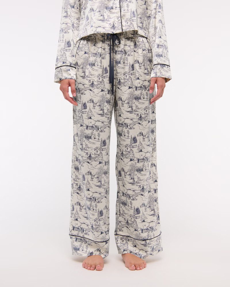 Women's Satin Sleep Pant | Women's | Abercrombie.com | Abercrombie & Fitch (US)
