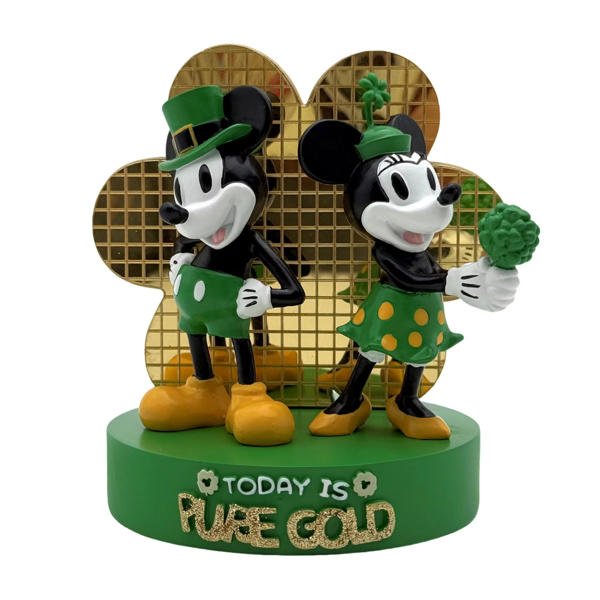 Celebrate Together™ Disney's Mickey & Minnie Mouse St. Patrick's Resin Figurine Table Decor | Kohl's