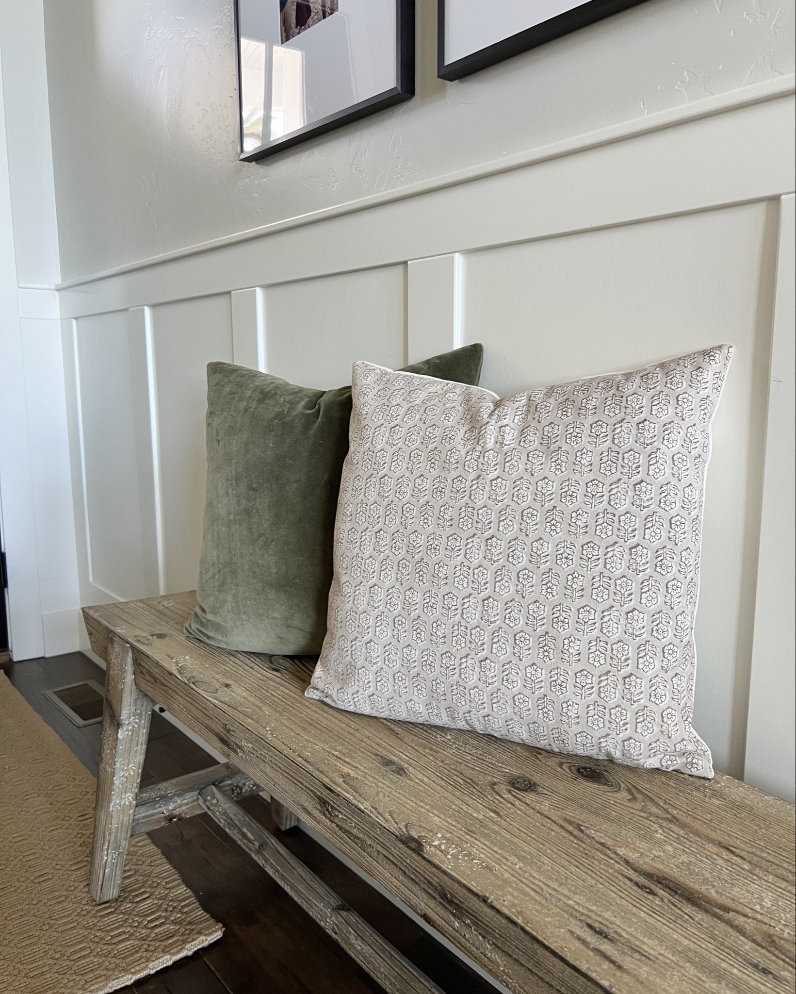 Shop my entryway pillows! 

Amazon neutral pillow cover | Target green pillow | rustic bench 

#LTKfindsunder50 #LTKxTarget #LTKhome