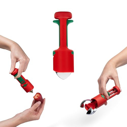 Dreamfarm Hullapit 2-in-1 Cherry Pitter & Strawberry Huller Berry Tool | Amazon (US)