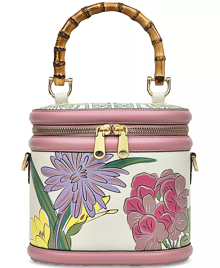 Radley London The RHS Collection Leather Zip Around Crossbody - Macy's | Macy's