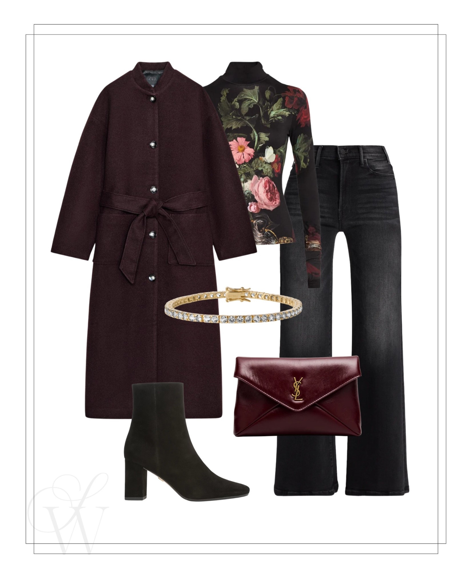 Burgundy is so trendy this season! This coat is gorgeous and at an amazing price. These jeans are also some of my faves, and this black wash is so perfect for fall and winter!✨

#LTKOver40 #LTKSeasonal #LTKStyleTip