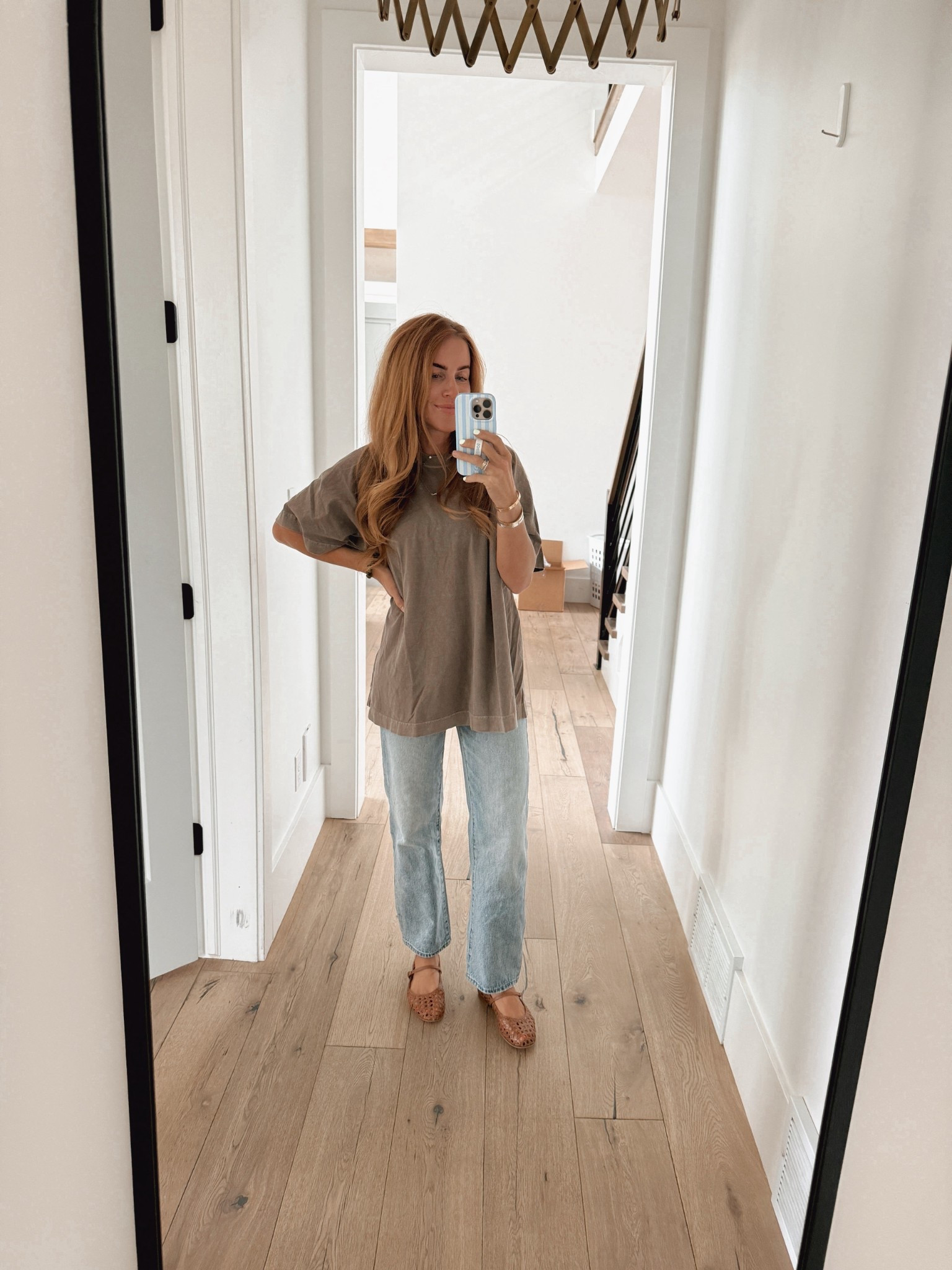 Wearing an XS in the shirt! Going back for more colors immediately. I’m typically a 24/25 in jeans and got these in a 24. Use code TARA15 on the jeans for 15% off! 

Pistola
Free people
FP movement
Margaux NY

#LTKStyleTip #LTKFindsUnder50
