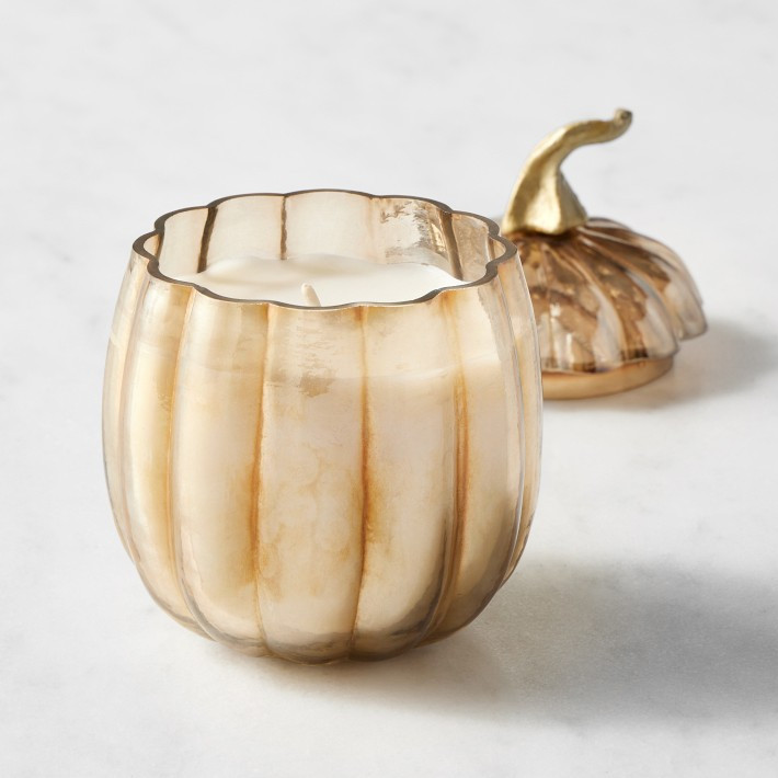 Williams Sonoma Pumpkin Spice Figural Single-Wick Candle | Williams-Sonoma