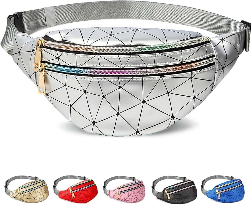Fanny Packs for Women Men, Cute Fanny Pack Teens Girls Boys, Fashion Waterproof Waist Pack with M... | Amazon (US)