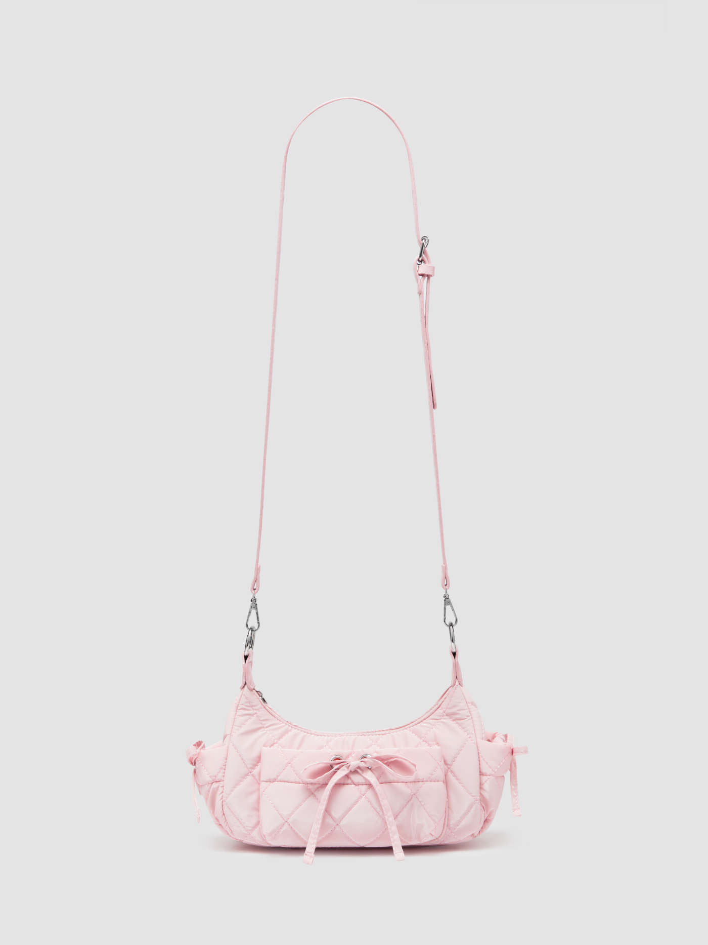 Faux Leather BOWKNOT QUILTED SHOULDER BAG For Daily Casual Date | Cider