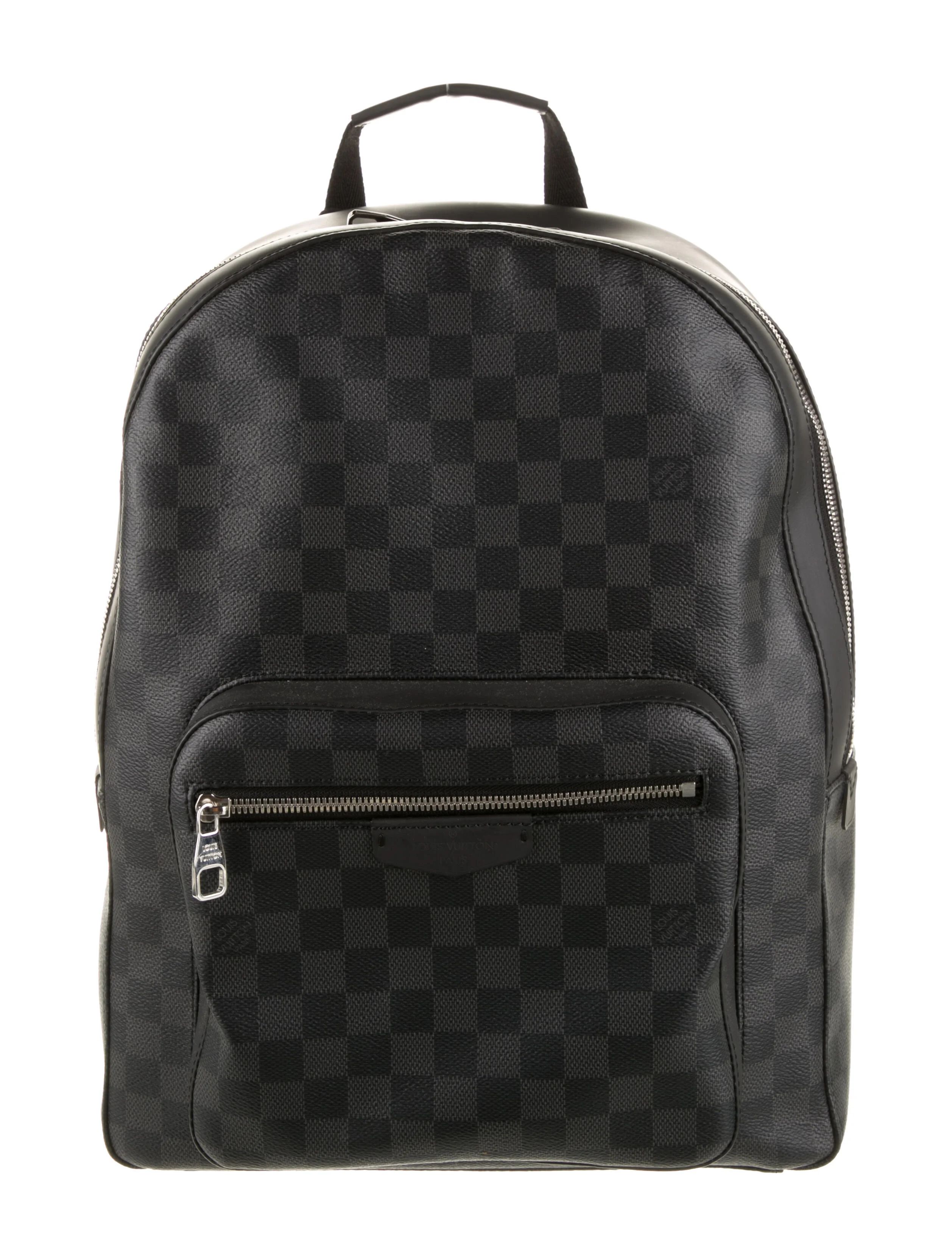 Damier Graphite Josh Backpack | The RealReal