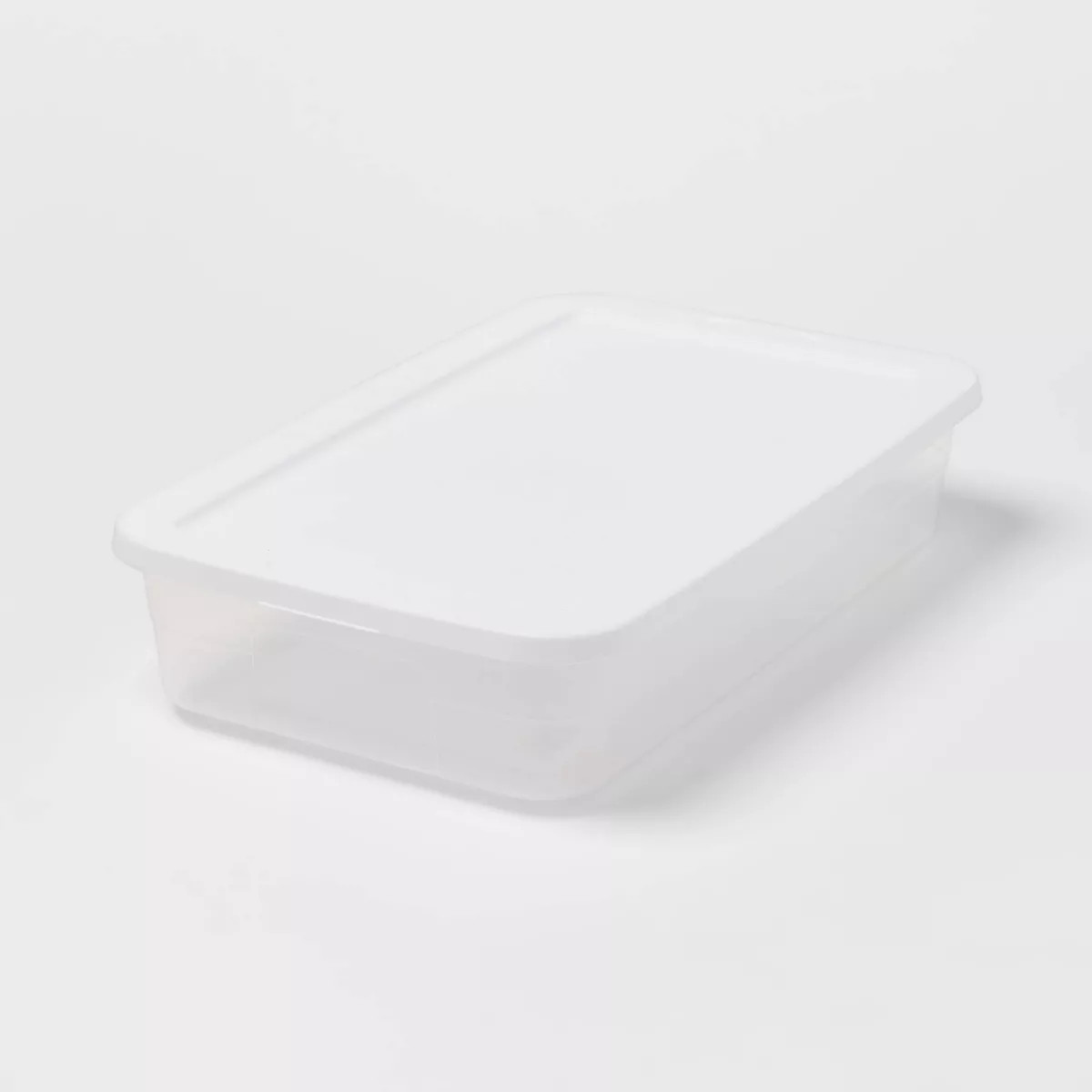 41qt Clear Under Bed Storage Box White - Brightroom™ | Target