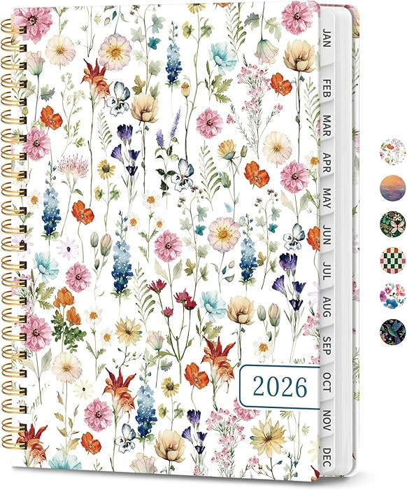 2026 Planner, Weekly and Monthly Calendar Planner for Women, Jan 2026 - Dec 2026, Hardcover Plann... | Amazon (US)
