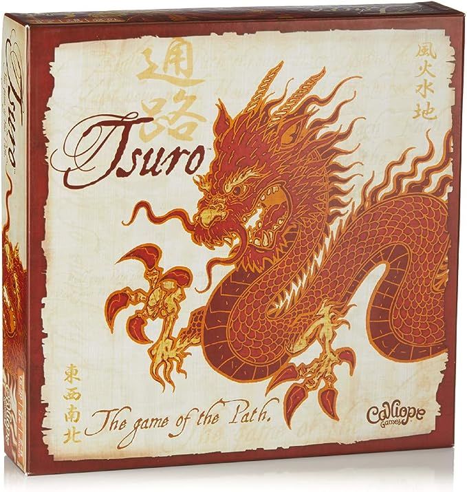 Calliope Tsuro - The Game of The Path - A Family Strategy Board Game | Amazon (US)