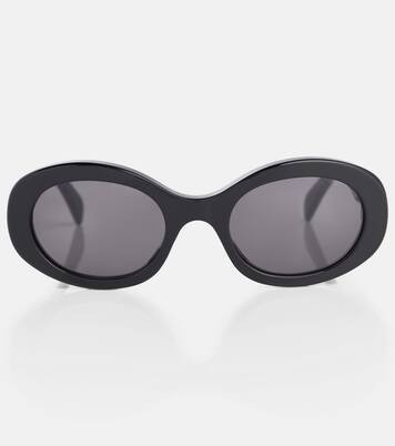 Triomphe 01 oval sunglasses | Mytheresa (UK)