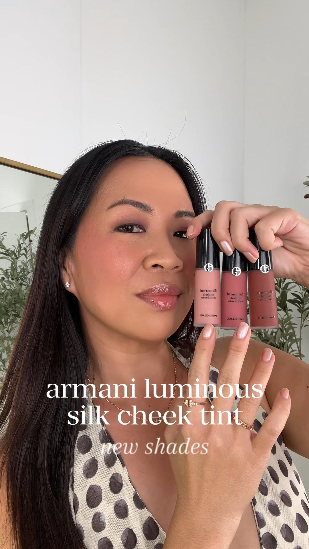 Neutral blush perfection! New shades of the @armanibeauty Luminous Silk Cheek Tints just launched that give the skin a natural barely there hint of color. They almost make the skin glow. Love the satin finish that stays put all day. Pigment is easy to control and layer.

Here's what these look like on my Shade 6.5 skintone:

12 Rosy Nude is a barely there pale neutral, almost matches my skin
63 Rosewood Pink is a pretty neutral-warm pink rose (my fav)
13 Brick Brown is a warm brown with the prettiest hint of red

Brushes from Hourglass linked in my LTK! Lip color is YSL Candy Glaze 15 💋

Which one is your favorite? 

#LTKBeauty