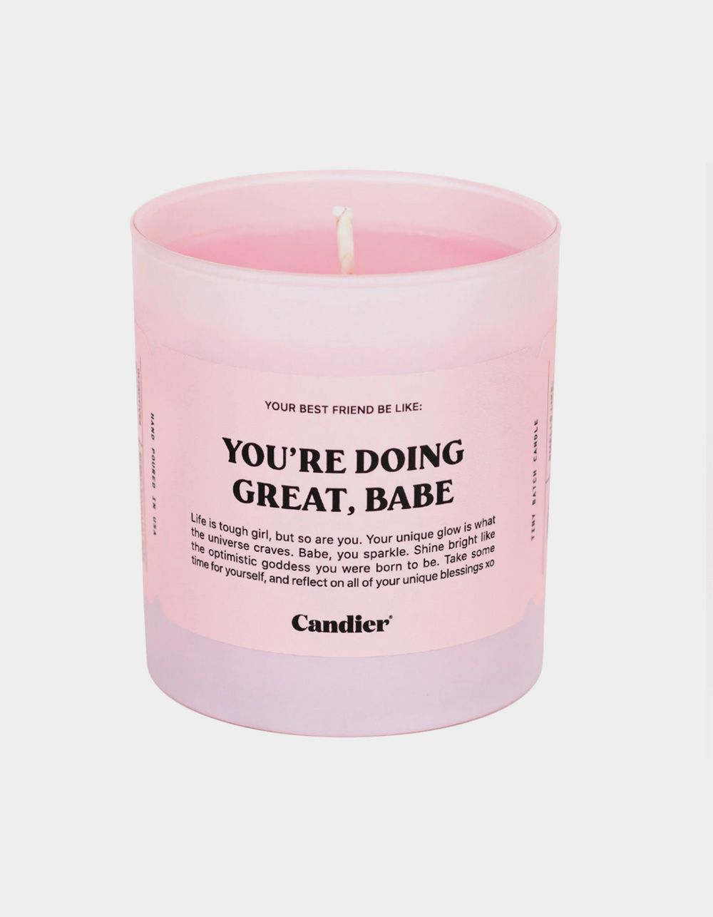 CANDIER BY RYAN PORTER You're Doing Great, Babe Candle | Tillys