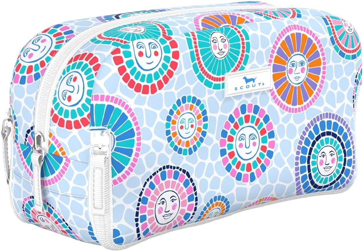 SCOUT 3-Way Bag - Travel Makeup Pouch and Toiletry Bag for Women with Three Zipper Compartments -... | Amazon (US)